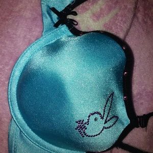 Playboy blue bra